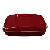 HR3 Billiard Red 5.5" Razor Style Touring Trunk Luggage For 14-24 Touring